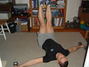 lying trunk twists 1